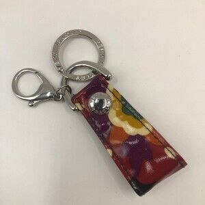 VERA BRADLEY Loop Keychain in Suzani Retired Winter 2011